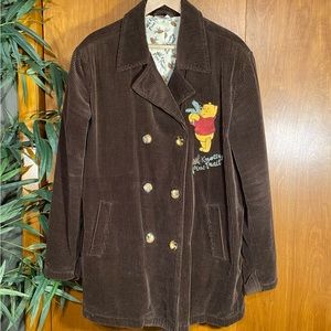 Disney Store Embroidered Winnie The Pooh Jacket Women’s XL